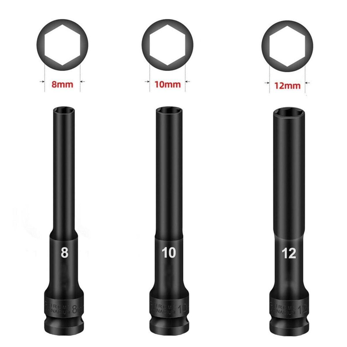 A002 3PCS 1/2 드라이브 육각 소켓 헤드 임팩 - Socket Wrench 리뷰 및 가격